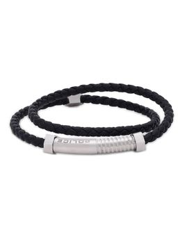 Police - Black Bracelet for Men - Pj.26490Bln/02