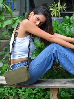 EcoRight - Green Unisex Crossbody Box Sling Bag