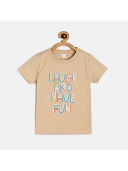 MINI KLUB - Kids Boys Beige T-shirt