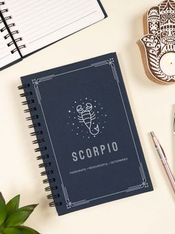 THE ZAPPY BOX - A5 Horoscope Notebook - Scorpio