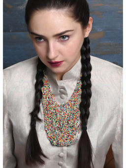 Odette - Multicolour Beads Necklace