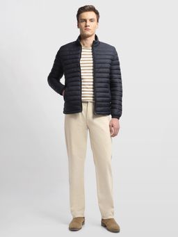 Arrow Sports - Men Blue Nylon Full Sleeves Jacket