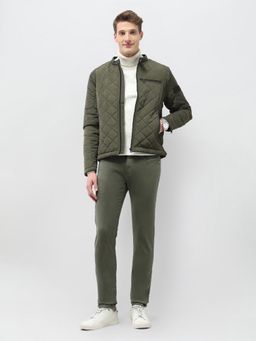 U.S. Polo Assn. Denim Co. - Men Green Polyester Full Sleeves Jacket