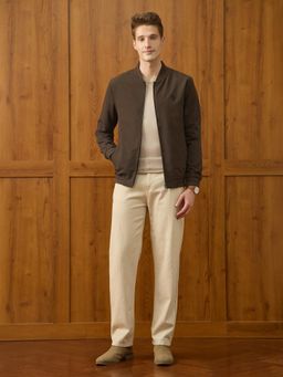 U.S. POLO ASSN. - Men Brown Polyester Full Sleeves Jacket