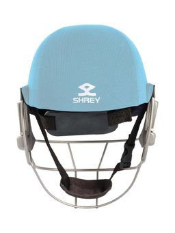 Shrey - Pro Guard Air Titanium-Sky Blue Cricket Helmet