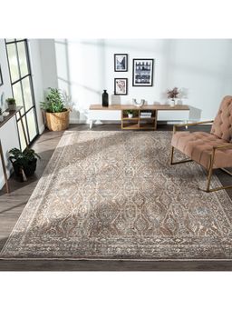 OBSESSIONS - Anti-Static Traditional Bedside Runner (L) 150 X (W) 80, Brown