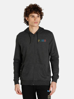 Puma - Full-zip Knitted Men's Hoodie
