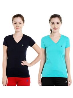 Bodycare - Bodyactive Pack Of 2 Women'S Tshirt - Multi-Color