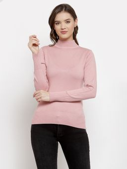 Mafadeny - Winter Wear Peach Stylish & Cosy Pullover