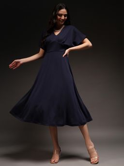 Trend Arrest - Womens Empire V-Neck Dress