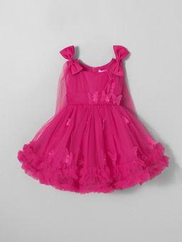 Hopscotch - Butterfly Applique Dress