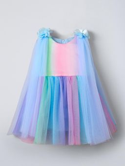 Hopscotch - Omber Applique Dress