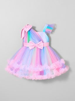 Hopscotch - Bow Applique Dress