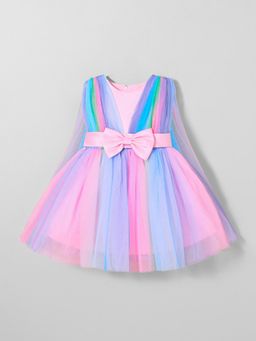 Hopscotch - Bow Applique Dress