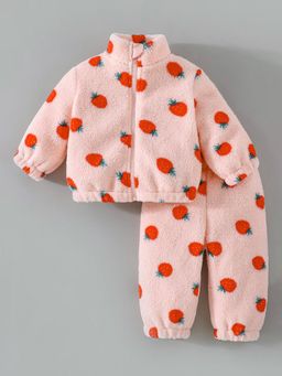 Hopscotch - Fruit High Neck Jacket with Joggers