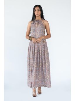 Nikita Vishakha - Grey Floral Print Dress