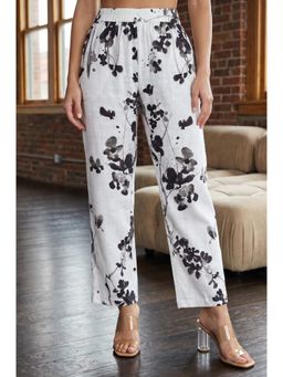 W - Black Pure Cotton Pant