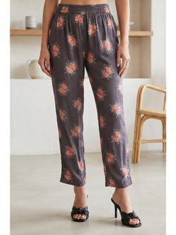 W - Charcoal Rayon Pant