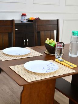 At Home by Nilkamal - Bamboo Placemat 45 X 30 Cm Set of 6 (Brown)