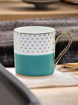 At Home by Nilkamal - Ebony Plus E802 240 ml Coffee Mug Set of 6