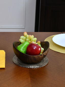 At Home by Nilkamal - Tr-Ath-6 Trivet Set of 2 - Silver