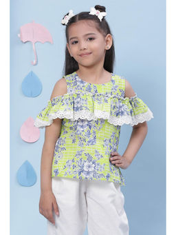 Biba - Lime Green Relaxed Top