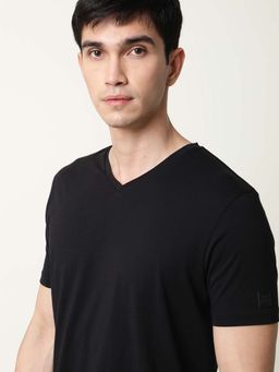 Rare Rabbit - Entre-2 Black T-shirt