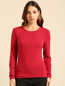 De Moza - Women Casual T-Shirt Red