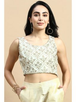 De Moza - Women Festive Blouse Green