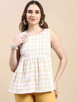 De Moza - Women Casual Top Off White