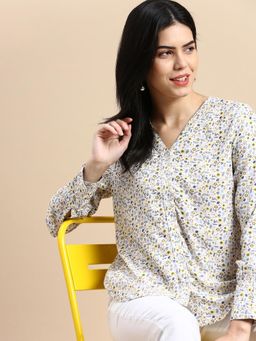 De Moza - Women Casual Shirt Off White