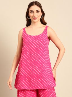 De Moza - Women Festive Tunic Pink