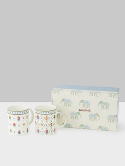 Fabindia - Ramya Ceramic Decaled Mug (Pack of 2)