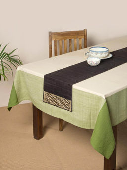 Fabindia - Black Hand Woven Natural Fibre Table Runner