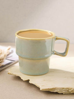 Fabindia - Green Sangam Ceramic Mug