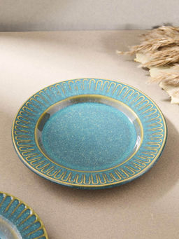 Fabindia - Blue Maitri Ceramic Dinner Plate