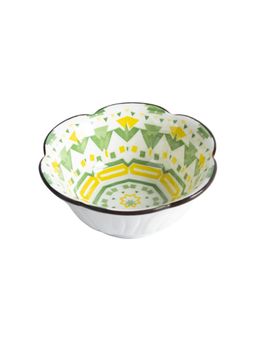 Femora - Bowl Elegant Serving Bowls, Gift-Pack Ideal for Gifting-Flock Print (Pack of 2)