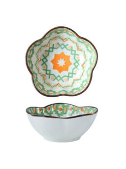 Femora - Bowl Elegant Serving Bowls, Gift-Pack Ideal for Gifting-Moroccan Print (Pack of 2)