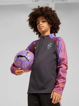 Puma - Neymar Jr Creativity Quarter-Zip Youth Football T-Shirt