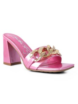 London Rag - Embellished Pink Heels