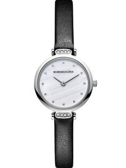 BCBGMAXAZRIA - MAXAZRIA Quartz Cubic Zircona MOP Round Dial Women's Watch - BG50997005
