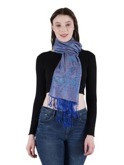 MUFFLY - Blue Stole for Winter Seasons