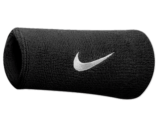 Nike - SWOOSH DOUBLEWIDE WRISTBANDS 2 PK