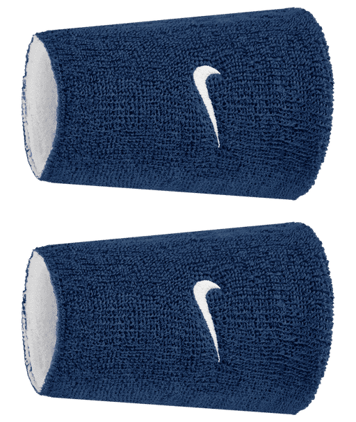 Nike - SWOOSH CLASSIC REVERSIBLE DOUBLEWIDE WRISTBANDS 2PK