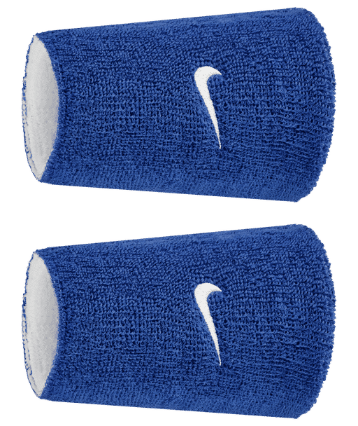 Nike - SWOOSH CLASSIC REVERSIBLE DOUBLEWIDE WRISTBANDS 2PK