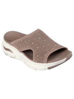 SKECHERS - Women Brown Sliders