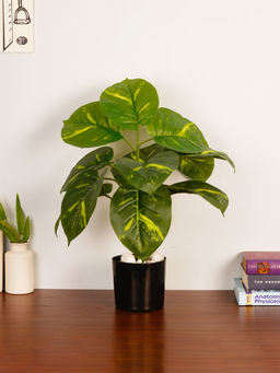 ARICK DECOR - Artificial Green Pothos 55Cm Faux Photosh Tropical Plant with Pot