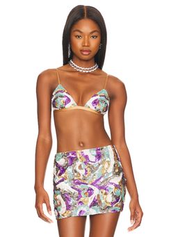 Camila Coelho - Kristen Bralette Purple