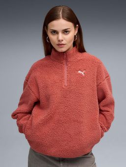 Puma - Essentials Elevated Women's Half-Zip Sweatshirt