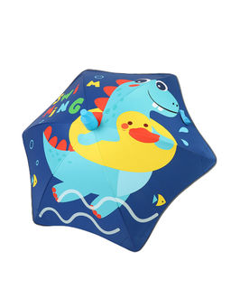 Little Surprise Box - Splashing Dino Theme Canopy Shape Umbrella